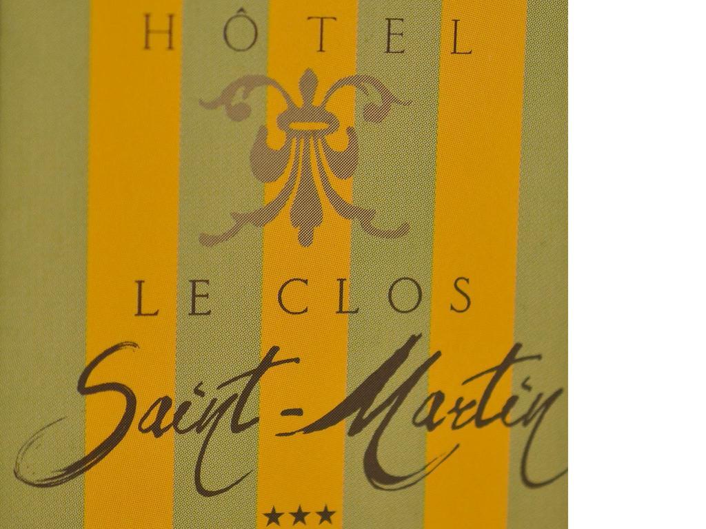 Le Clos Saint Martin Hotel Сансер Екстериор снимка